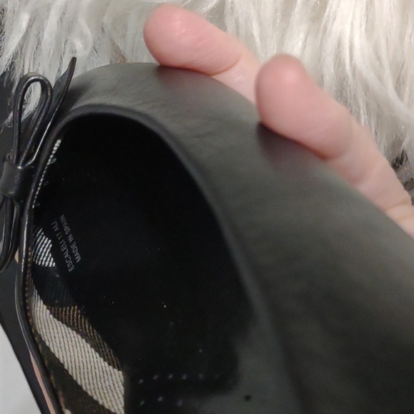Burberry Black Flats Bow Detail size EU 35 - Picture 14 of 15